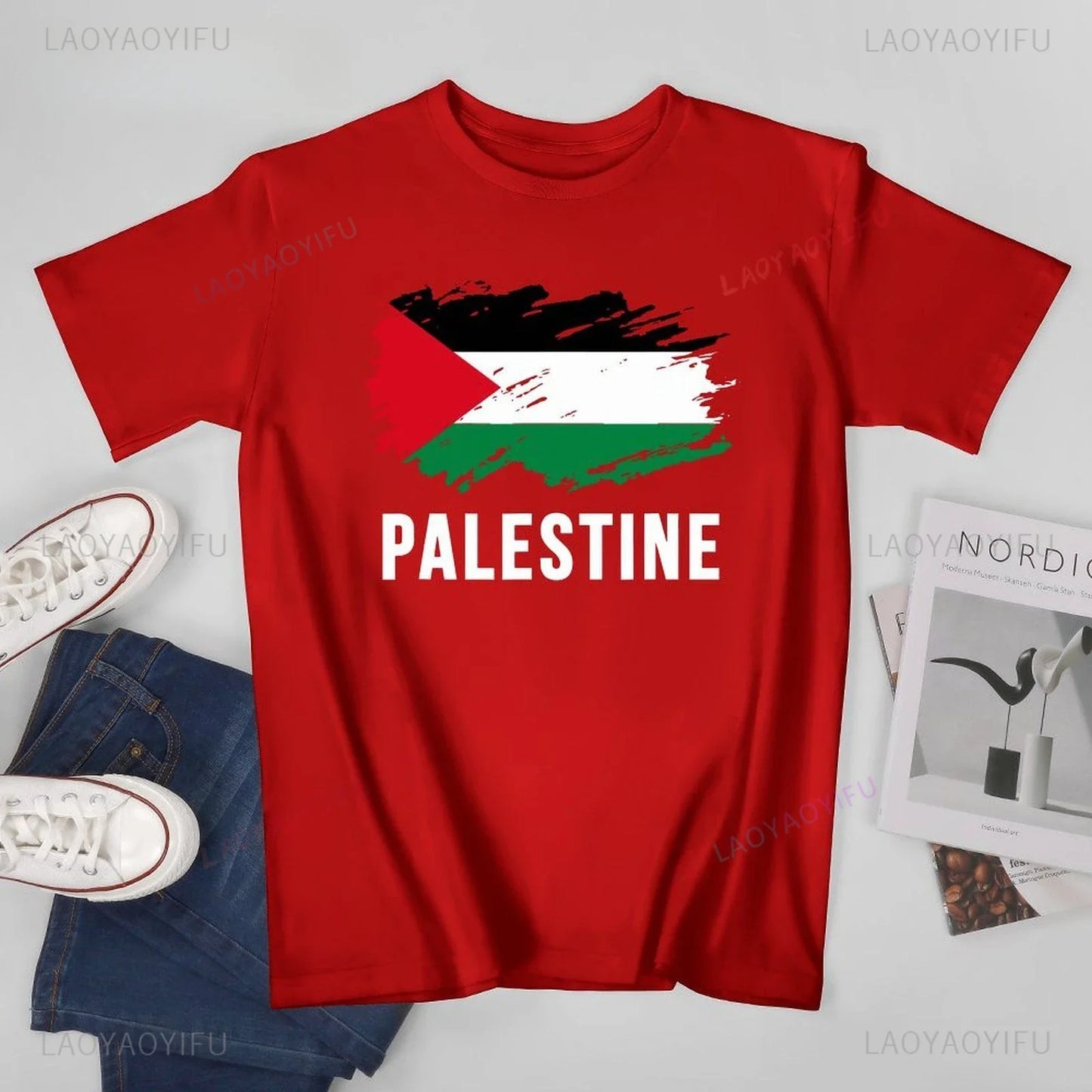 Palestine Liberation T-shirt, Cotton T-shirt