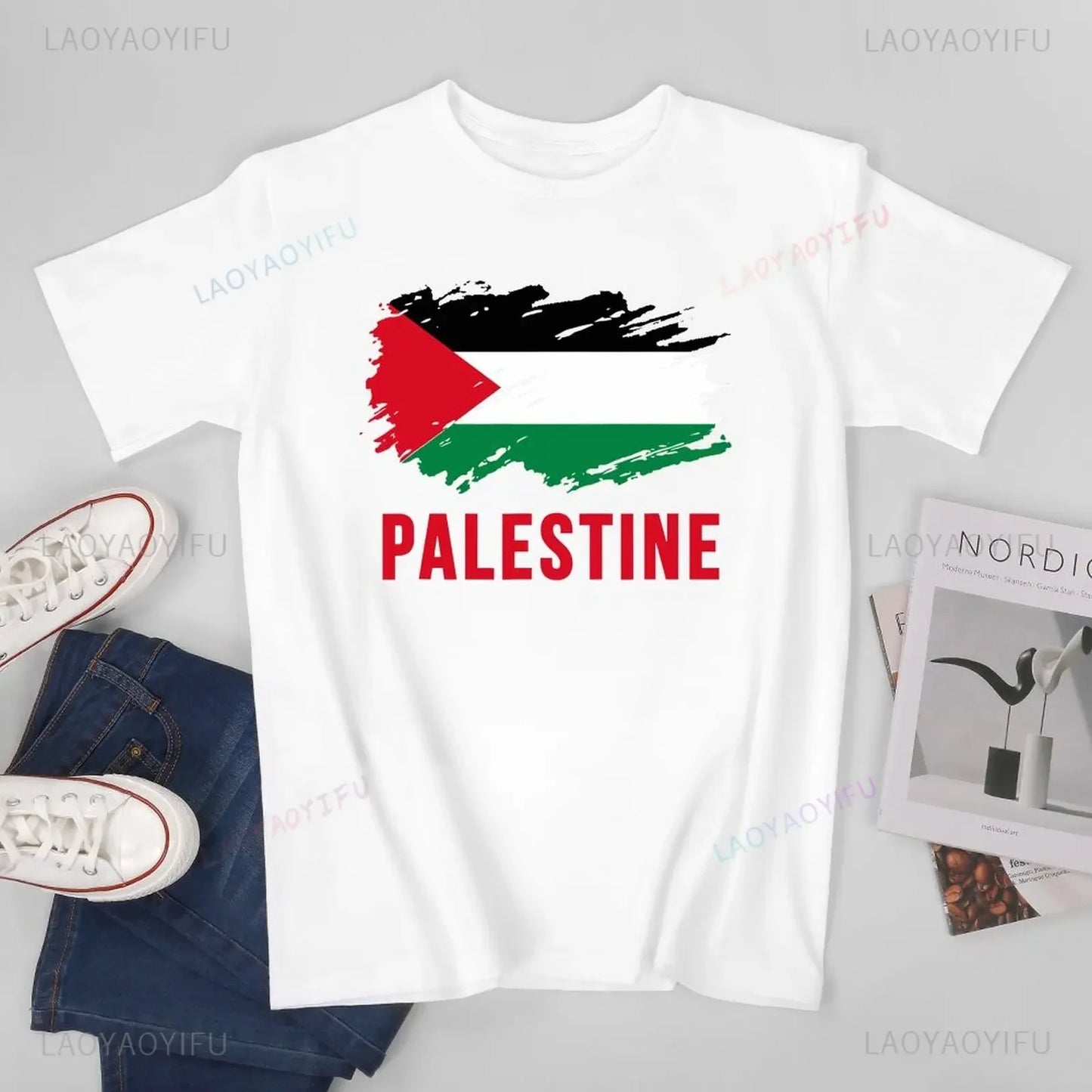 Palestine Liberation T-shirt, Cotton T-shirt