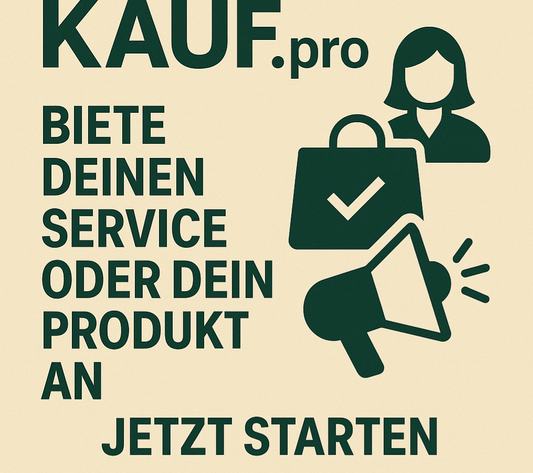 KAUF.PRO – Ihr eigener Name im Internet. Einfach und unkompliziert - Jahresgebühr