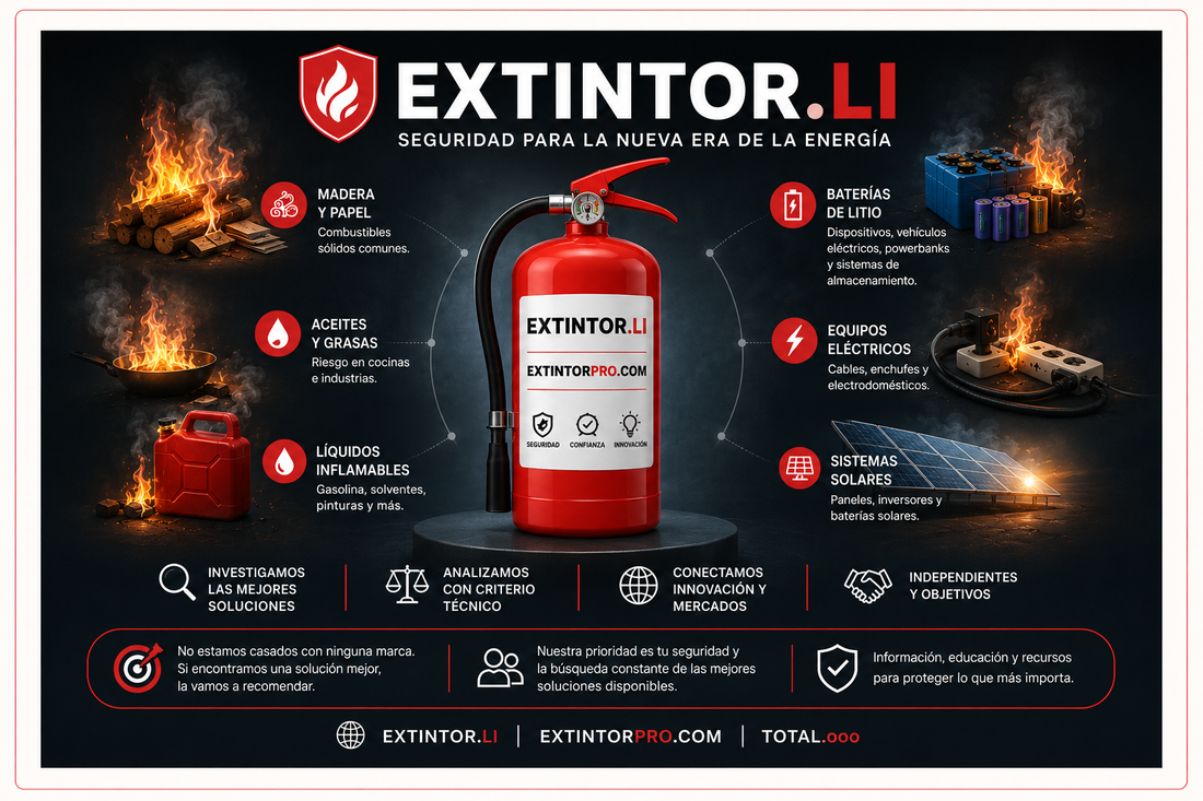 EXTINTOR.LI - Seguridad contra incendios para una nueva generación de riesgos - La Batería de Litio