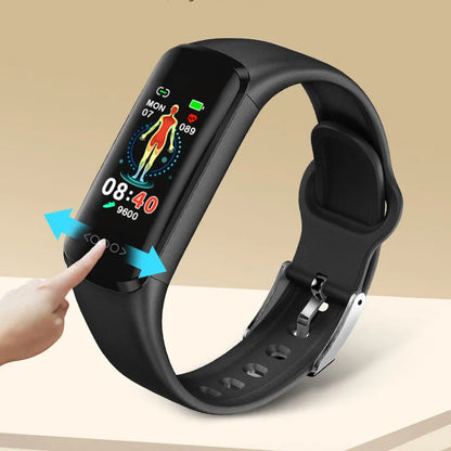 Reloj inteligente para medir el azúcar en la sangre 2024, nuevo para hombres, con ECG+PPG, frecuencia cardíaca, presión arterial, pulsera deportiva de fitness, reloj inteligente para mujeres con glucómetro.