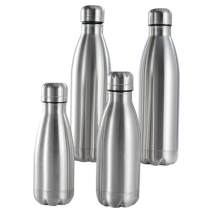 0.35/1 Liter Stainless Steel Bottle - Outdoor Camping